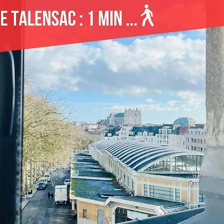 Ferienwohnung Les Toits De Talensac - 4Pers - Hypercentre Nantes Exterior foto